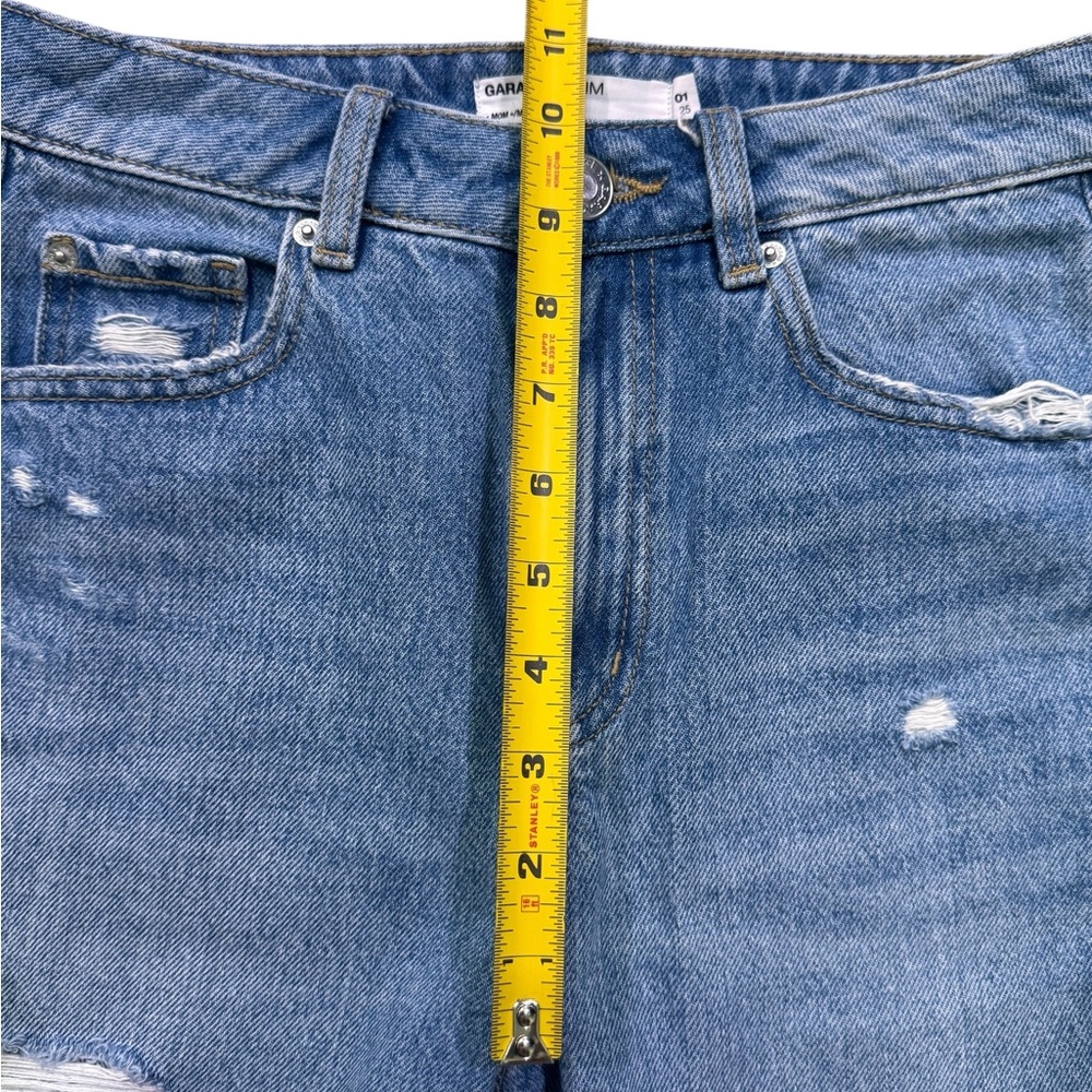 Garage Denim Ripped Mom Jeans - Picture 6 of 7